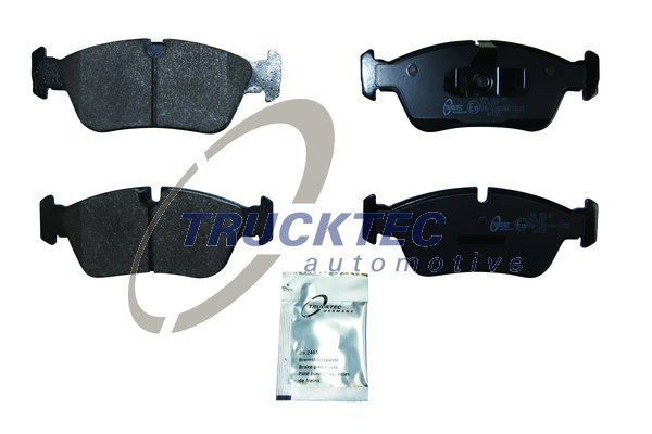 TRUCKTEC AUTOMOTIVE Комплект тормозных колодок, дисковый тормоз 08.35.047
